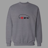 Світшот I Love my BMW I3